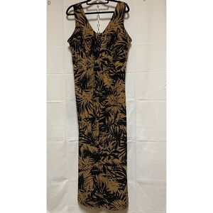 Tropical romance. Comfy, Boho, Evening dress or Beach wear. Size L. NWOT.